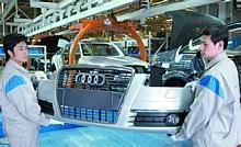 Produktion des Audi A6L in China. Foto: Auto-Reporter/Audi